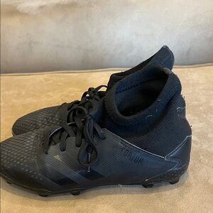 Black Soccer Cleats